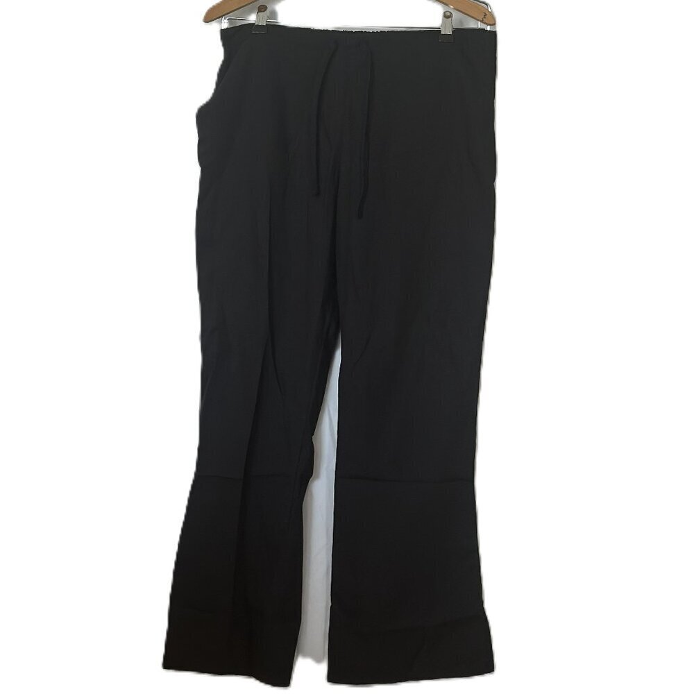 Black Cherokee Scrub Pants Size Small Drawstring